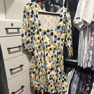 Pink Chicken Polka Dot Mini Dress